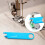 Needle Threader Tool, Automatic Sewing Aid with 3-in-Quick Thread, Metal-Polymer, Compatible with Home Sewing Machines 3