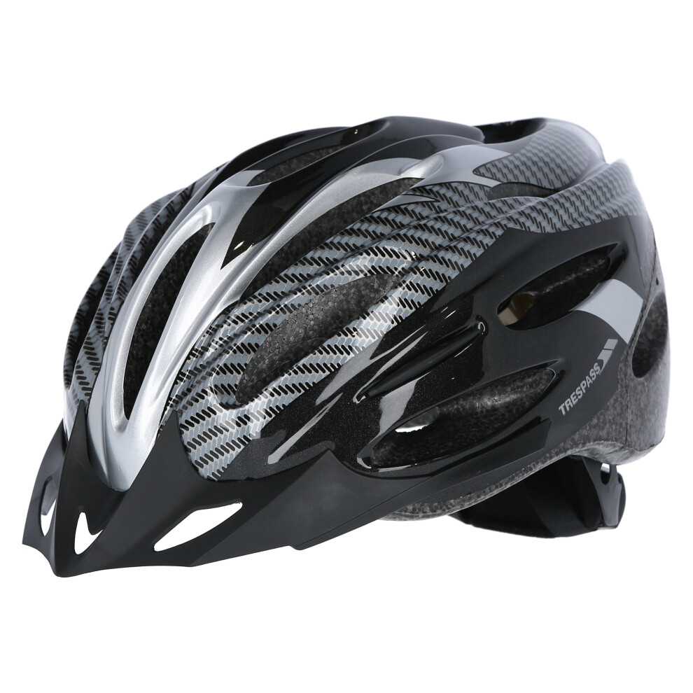 Trespass (L/Xl, Black) Adult Bike Helmet Crankster