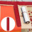 Uitschuifbare Rode Kunstbuis Voor Documenten Posters Opslag 2