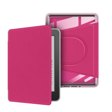 Étui antichoc avec coque détachable en acrylique et étui en cuir PU pour KPW6/2024/2022/KPW5/KPW4/Édition Jeunesse