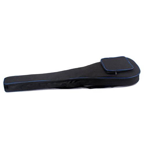 Water Resistant Black Guitar Case with Side Handle for Ukulele and Guitar Storage