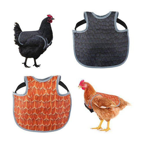 Pacote com 2 unidades de tecido impermeável para aves, ideal para proteção externa e praticidade.