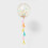 Ensemble décoratif de ballons à pompons et confettis 1