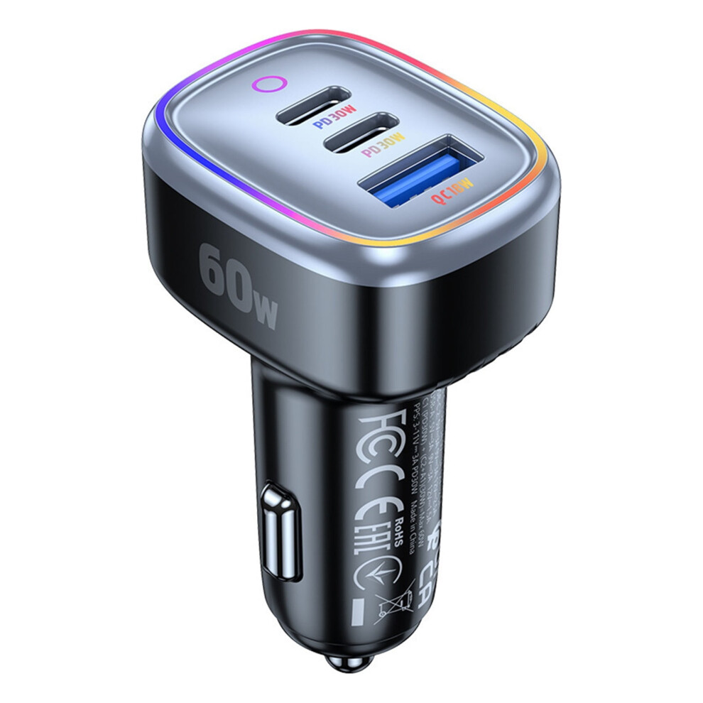 Guanghui 60W Car Charger With Cigarette Lighter Head 974856939664