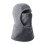 Set da donna composto da cappello e sciarpa in maglia, colore grigio. 1