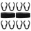 10 Stuks Microfoonkabelhouders Duurzaam Flexibel Kabelclips 10