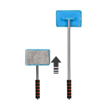 Automobile windshield water scraper telescopic 1 piece