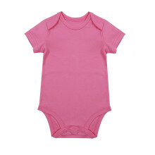 Unisex detské jednofarebné body pre bábätká, prázdne pre chlapcov a dievčatá, krásne denné nosenie pre dojčatá, melónovo červené,