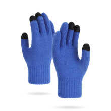 Mănuși tactile unisex tricotate cu cinci degete