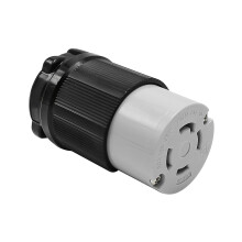 Enchufe hembra con conector de bloqueo giratorio con certificación UL NEMA L14-30R30Amp125/250Volt3Pole4Wire3P4W