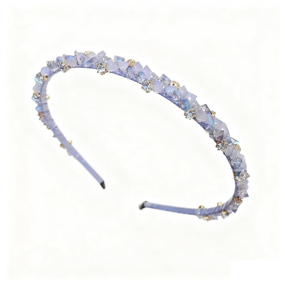 Rhinestone Headband for Women and Girls, Bridal Sparkling