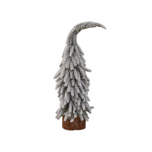 14" White Pine Christmas Tree Desk Decor, Creative Xmas Ornament, Holiday Gift – Compatible with Home & Office