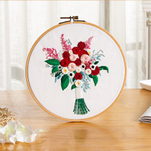 Tax Free Weekend Embroidery Kit Set for Beginners-Handmade Embroidery DIY