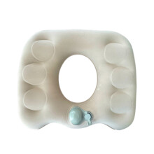 Inflatable Donut Pillow for Tailbone Pain, Hemorrhoids & Bed Sores – Portable Wheelchair Cushion for Pregnancy, Office, Travel, Car & Home –