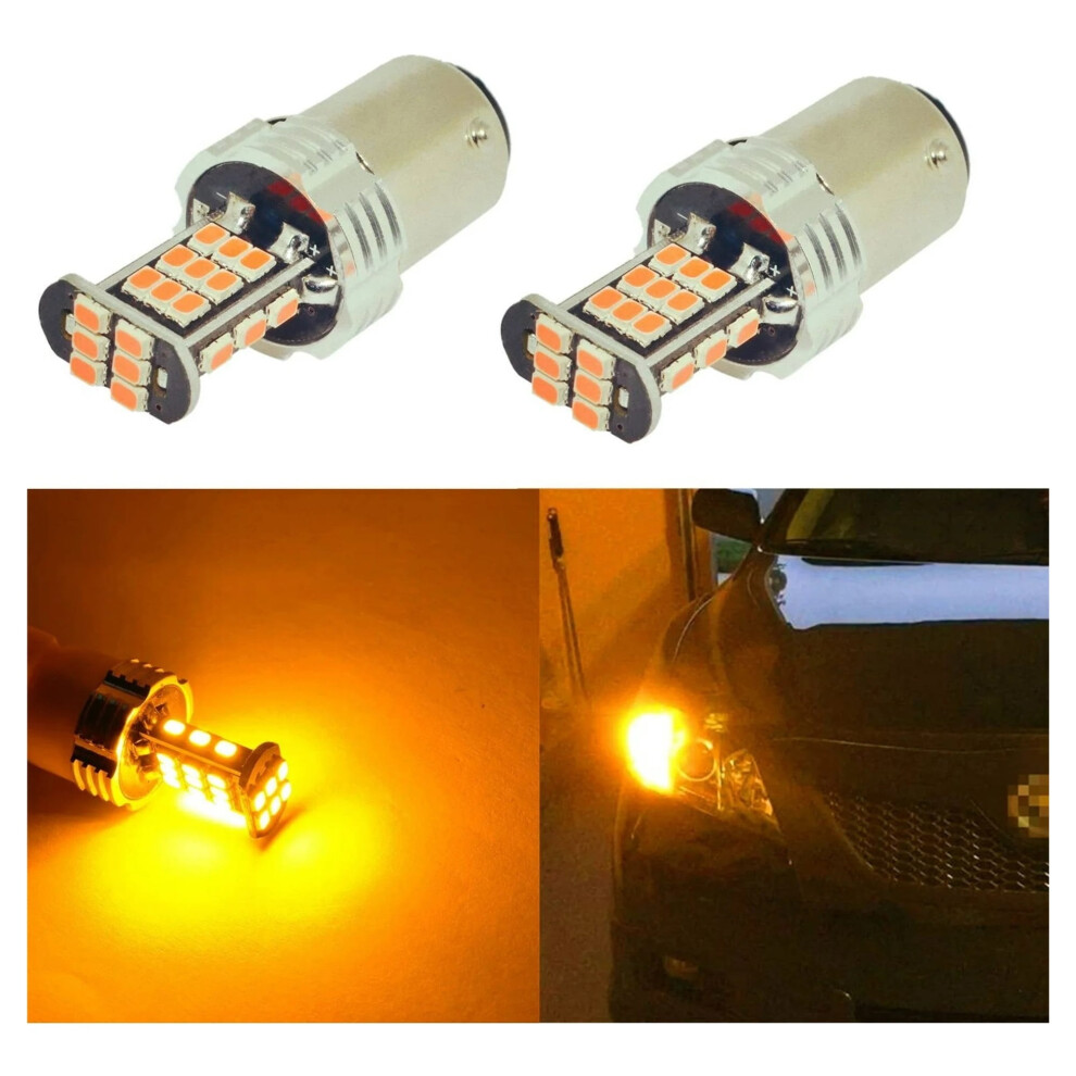 Ba15s 1156 Led Bulbs, 1000Lm, P21w/7506/3020, For Car/Truck Turn Signal, Brake, Tail, Stop Lights Â Compatible With 1156 Red 9551475122748