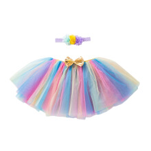 AWZXDE Baby Girls Layered Sequin Skirt Tutu Ballet Dance Dress And Headband Set First Birthday Outfits 0 2 Years Light Blue