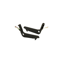 FHC F2623 Black Plastic Single Hung Window Latch And Pull - Phillips Industries