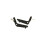 FHC F2623 Black Plastic Single Hung Window Latch And Pull - Phillips Industries 1