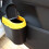 Kitchen Trash Can, Step-On Garbage Can with Lid, Tall Kitchen & Bathroom Trash Can, Small Office Waste Bin, Black - 1