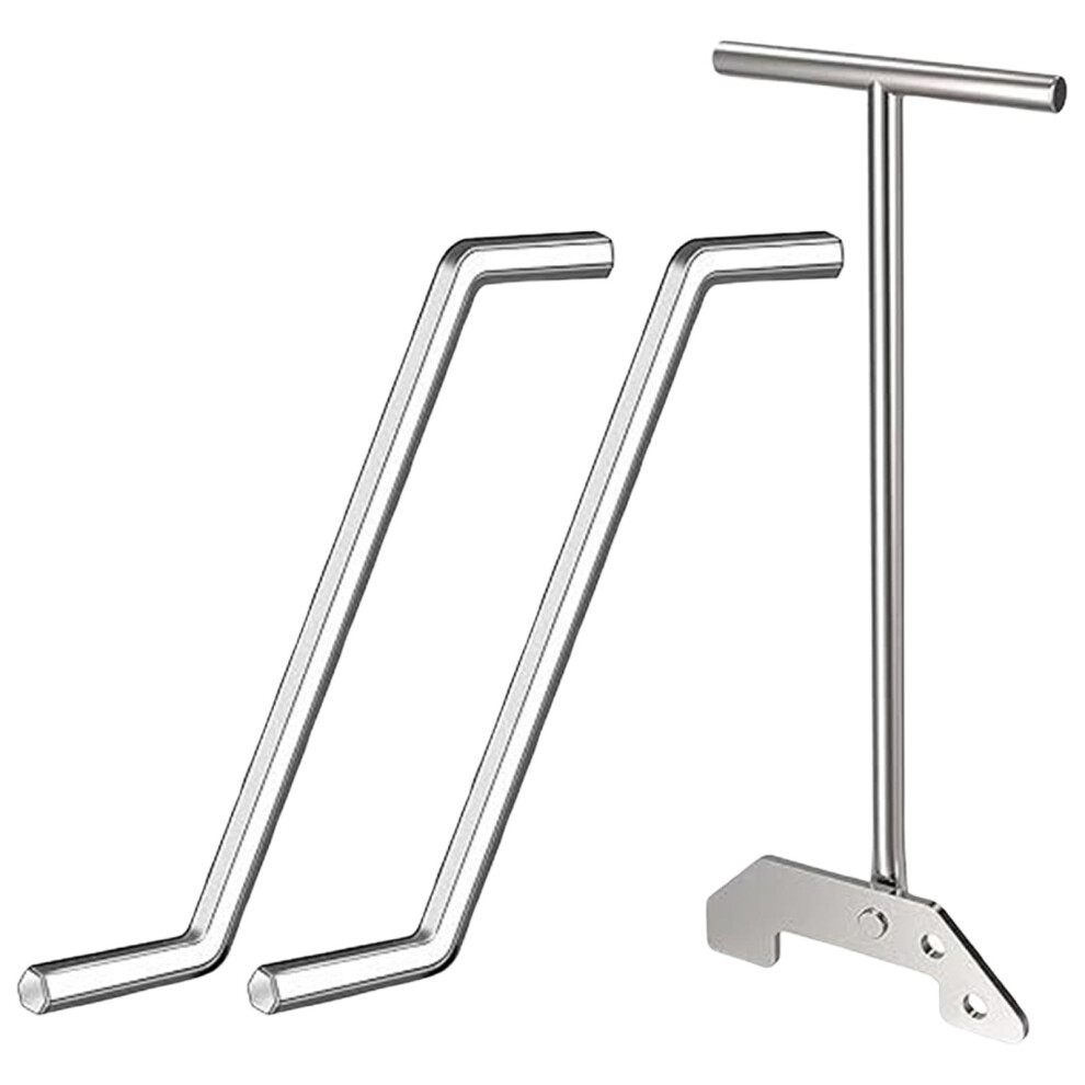 3-Piece Garbage Disposal Wrench Set (2 Hex + 1 Disposal Wrench), Compatible With Insinkerator & Other Brands 9193271036142