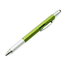 Outil multifonction 6 en 1 : tournevis, pied à coulisse, niveau, règle, stylo à bille, 10 ml