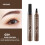 4-Point Eyebrow Pen with Micro-Fork Tip – Waterproof, Stain-Resistant, Long-Lasting, Natural-Looking Brows 1