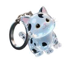 Memorial Pet Hair Collector Memorial Pendant for Handbag Carry Along Cats Hair Storage Container