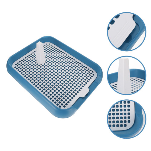 Plastic hondentoilet met netstructuur, anti-slip voor puppy's 1