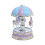 Rotating Carousel Music Box with Illuminated Horses for Decorative Use 1