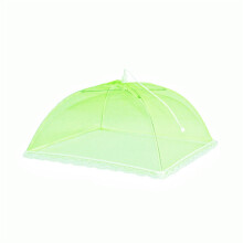 Couvercle repas en filet amovible et lavable, couvercle alimentaire carré pliable, protection respirante et anti-mouches pour plats, fruits et