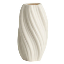 Sunxin Desktop Ornament Creative White Ceramic Decorative Vase Flowers Living Room Flower Arrangement Desktop Decoration Study Flower, Vase *1