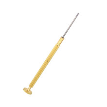Set di cacciaviti in rame antiscivolo per riparazioni di precisione di orologi.