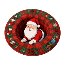 Holiday Cartoon Area Rug Soft Kids Room Mat