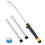 Kit com 3 hastes de ânodo e vareta de limpeza para aquecedor de água de RV - Haste de ânodo de alumínio de 9,25 polegadas de comprimento x 3/4 de 1