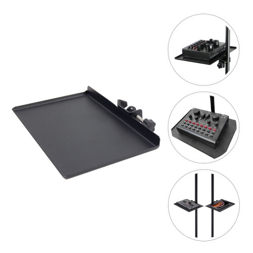 Μεταλλική βάση στήριξης μικροφώνου Sound Live Tray για ζωντανή μετάδοση με ρυθμιζόμενη
