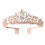 Tiara de cristal com strass para mulheres 1