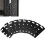 Calços espaçadores de PVC para dobradiças de portas, 10 peças, 4 x 1,5 polegadas 1