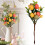 Artificial Easter stems with greenery berries flowers 1