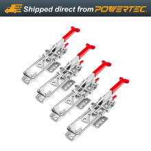 POWERTEC Boulon en U à verrouillage réglable robuste, lot de 4
