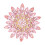 Broche fleur élégante – Acrylique et alliage, 6,8 cm 1