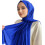 Φουλάρι Jersey Hijab για γυναίκες, μακρύ μαλακό μουσουλμανικό τουρμπάνι, περιτύλιγμα 1