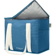 Sac isotherme pour courses - Étanche, format XL, pour aliments chauds et surgelés, fermeture éclair, compatible avec les chariots de supermarché