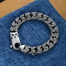 Vintage personligt armbånd til mænd, 18-22 cm