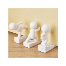 3-teiliges Kung-Fu-Türstopper-Set – Robuste Kunststoffkeile