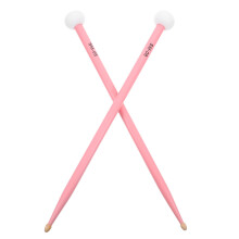 Wood Drumsticks with Felt Heads 1 Pair