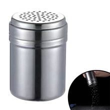 Stainless Steel Sugar and Pepper Shakers 2 PCS