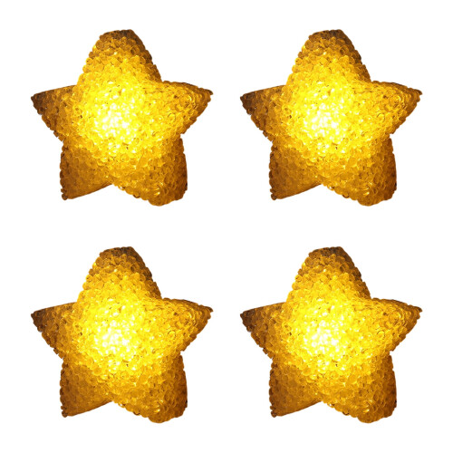 Star Party Lights LED Glow Festival 4 Pack