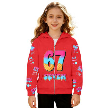 Sweat à capuche zippé à manches longues pour garçon, motif anime, 1 pièce