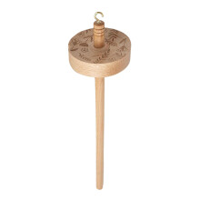 Drop Spindle Easy to Use Portable 12.80inch Sewing Crafts Top Whorl Yarn Spinner