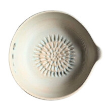 Handmade Garlic Grater Herb Bowl Kitchen Gadget
